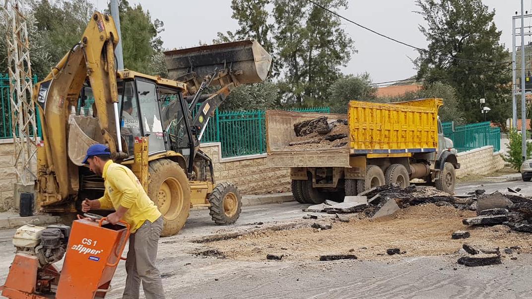 بلدية عاليه تُطلق خطة تأهيل المداخل بدءاً من حي الوطى