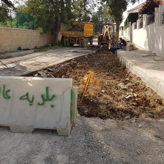 بلدية عاليه تُطلق خطة تأهيل المداخل بدءاً من حي الوطى