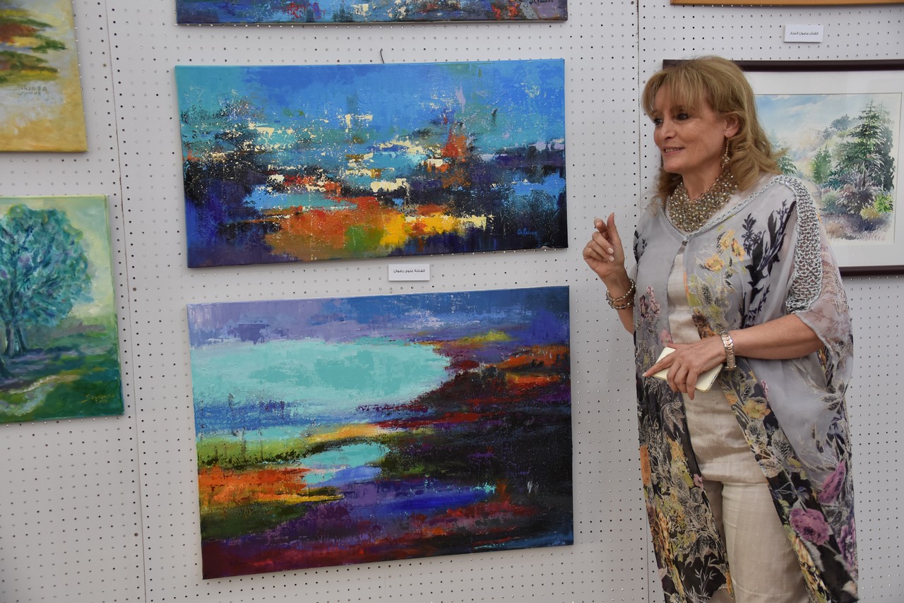 Opening of the Eighth Annual Art Exhibition in Aley