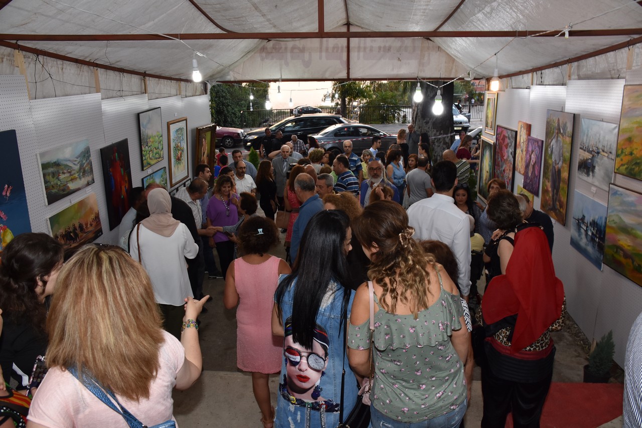 Opening of the Eighth Annual Art Exhibition in Aley