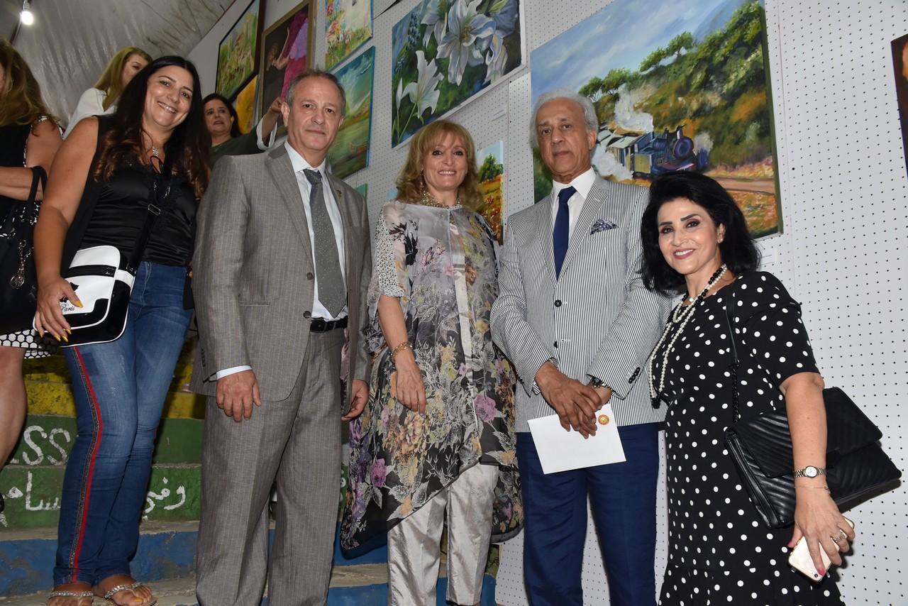 Opening of the Eighth Annual Art Exhibition in Aley