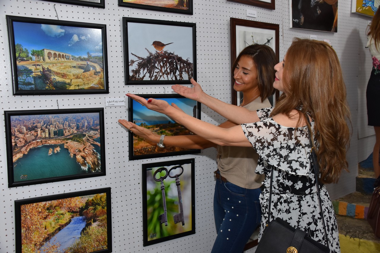 Opening of the Eighth Annual Art Exhibition in Aley