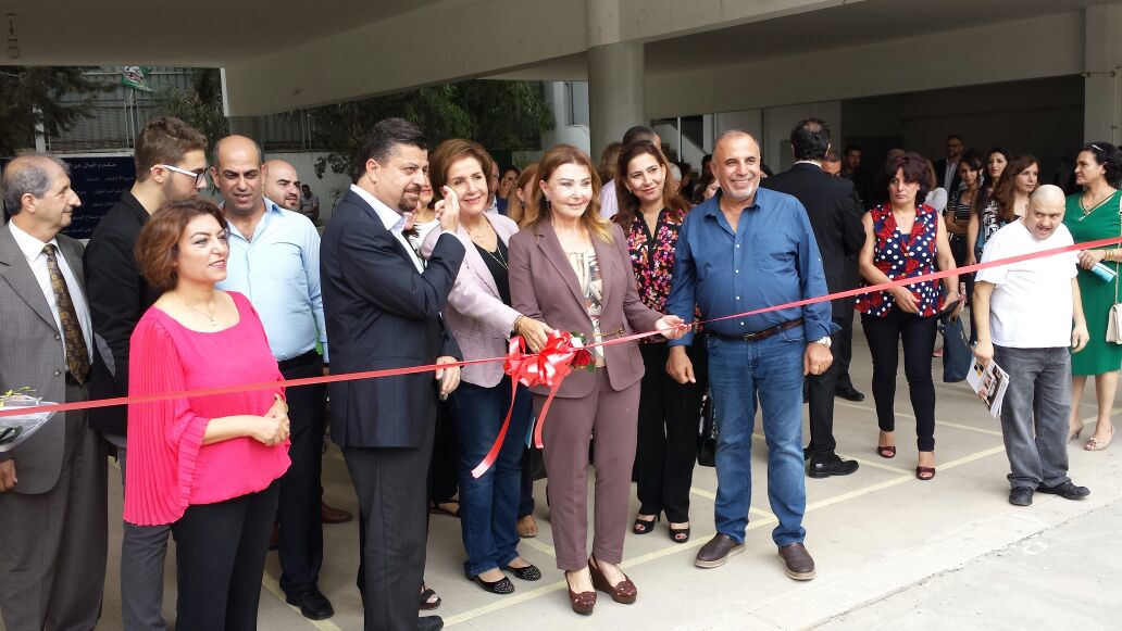 Live Lebanon – UNDP Goodwill Ambassador inaugurate the Maroun Abboud Public High School Rehabilitation Project in Aley