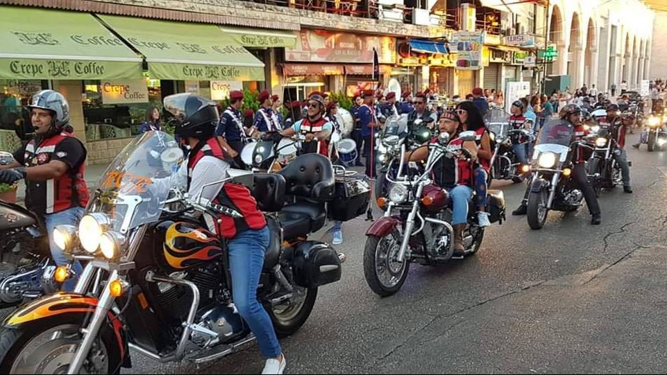 The opening of the Lebanese Scout Festival in Aley