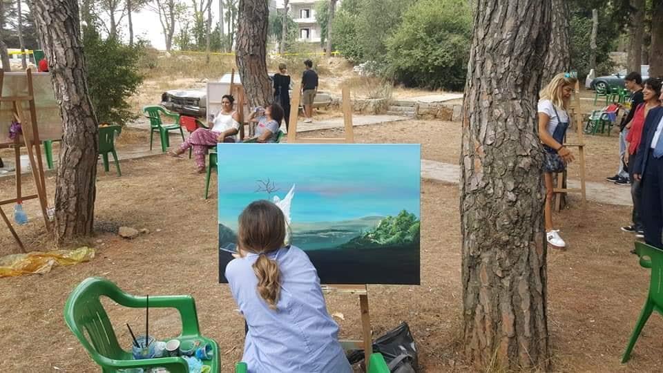 Painting Symposium at Aley Festivals 2019