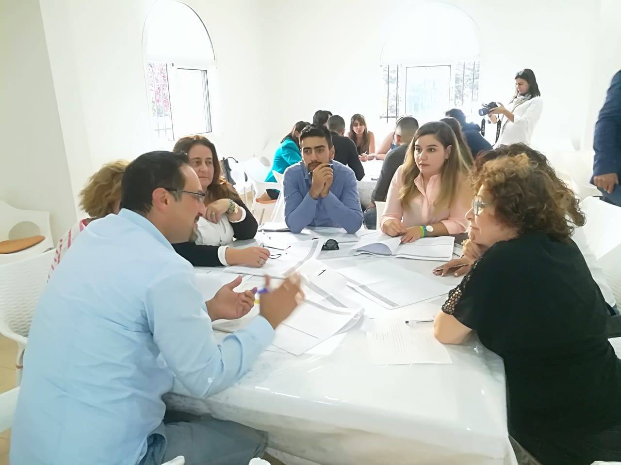 Workshop with UNDP to develop ideas for three projects to promote social stability