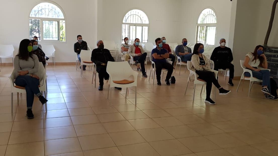 Municipalities plan to combat the Corona virus at the Municipal cultural center of Aley