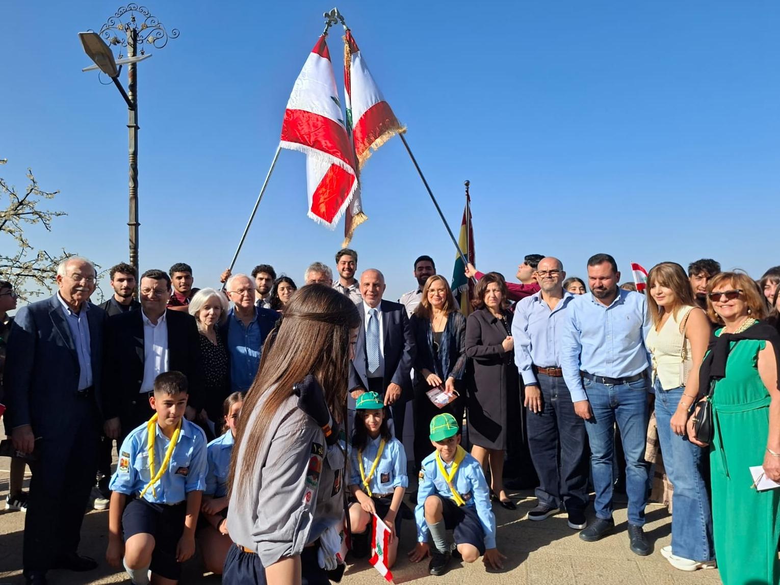 زيارة سفير البرازيل في لبنان تارسيسيو كوستا وعقيلته مدينة عاليه