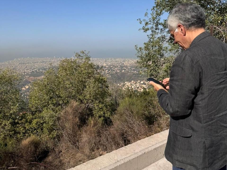 زيارة سفير البرازيل في لبنان تارسيسيو كوستا وعقيلته مدينة عاليه