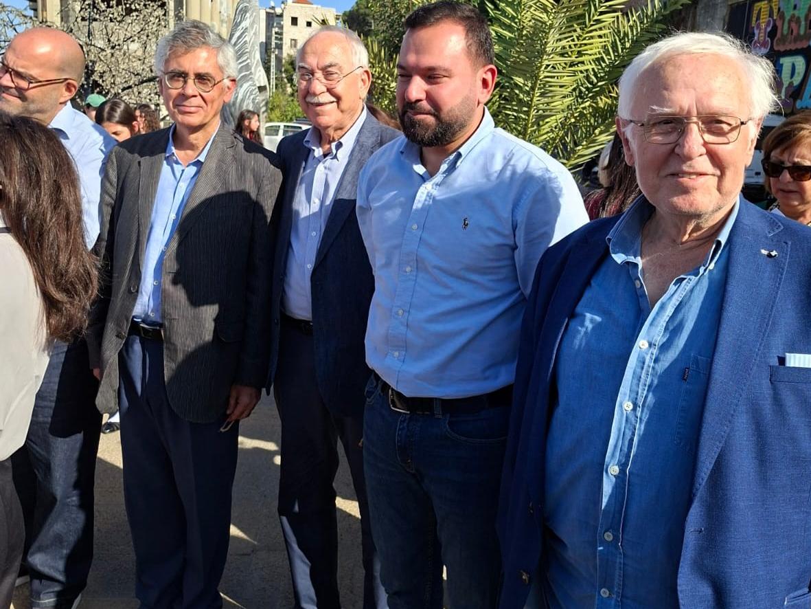 زيارة سفير البرازيل في لبنان تارسيسيو كوستا وعقيلته مدينة عاليه